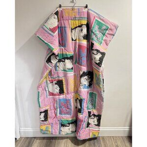 Vintage 1990 New Kids On The Block Band Winterland Twin Comforter Bedding NKOTB